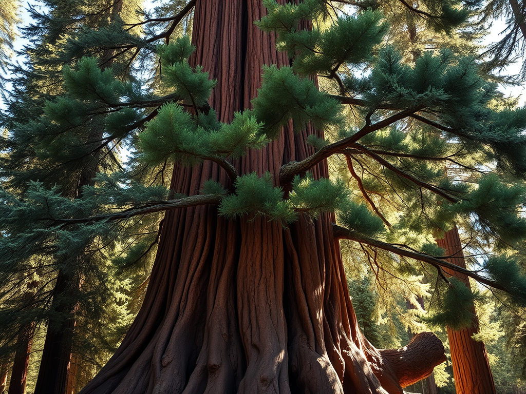 Giant Sequoia Tree demonstrating resilience through suffering.